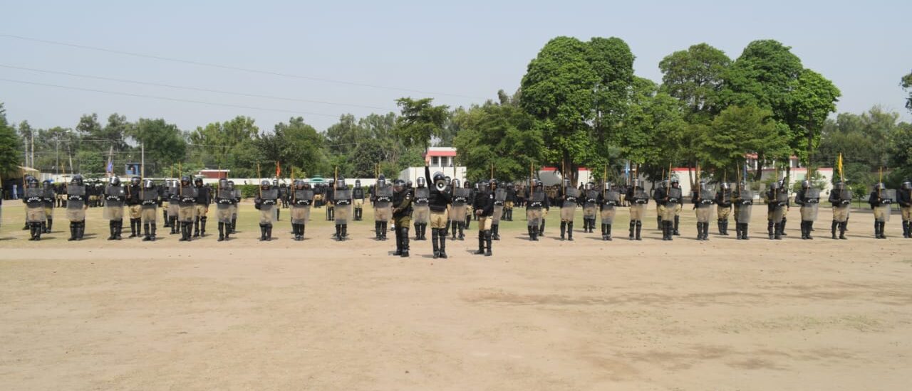 Passing Out Parade of 13th Anti-Riot Course at PC Farooqabad